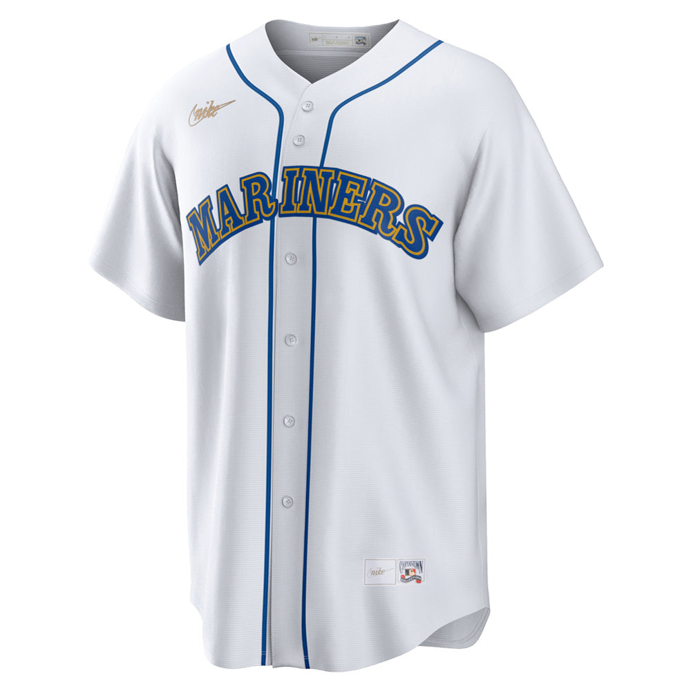 Men's Seattle Mariners Ken Griffey Jr. Home Cooperstown Collection Player Jersey - White